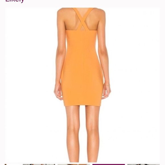 Likely Dresses & Skirts - Likely ‘Nahla’ mini dress in tangerine orange. From Revolve. Size 10.